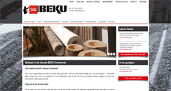 Desktop Screenshot of beku.eu